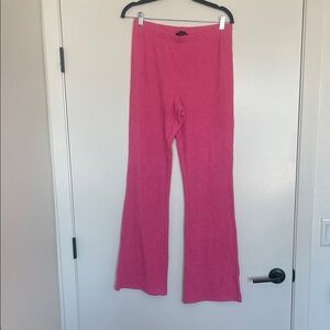 Forever 21 Vibrant Pink Knit Top